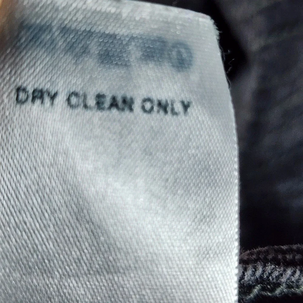 True Religion Mens Skinny Moto DK Black‎ Jeans Size 29 Biker Denim